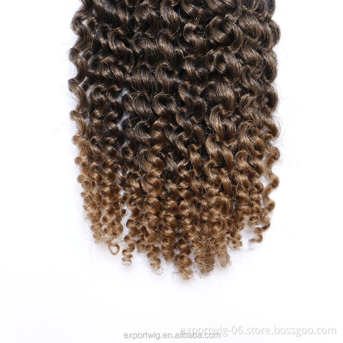 Crochet Braid Hair 8inch Synthetic African Wholesale Kinky Curly Hair Extensions Cheap Crochet Curly Braids Hair